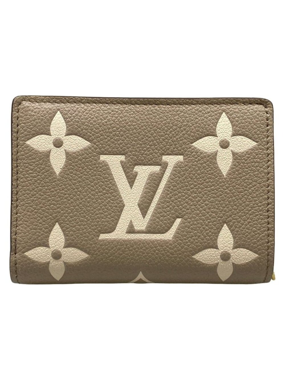 Louis Vuitton Bifold Wallet Bicolor Monogram Empreinte Portefeuille Clair